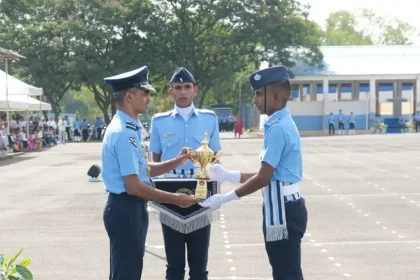 Trophy Being Given 3