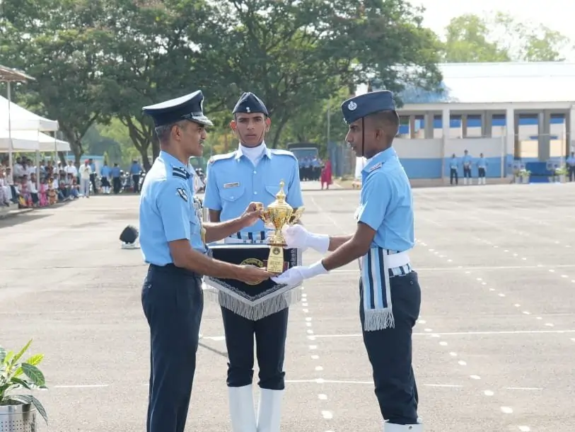 Trophy Being Given 3