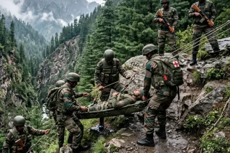 Army Officer Dies After Falling Into Gorge During Operation Sheruwali in Rajouri