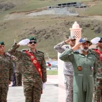 ACM AP Singh Saluting