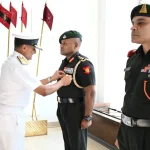 Admiral Krishna Swaminathan Commending