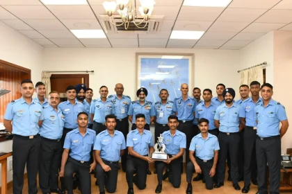 Air Chief Marshal AP Singh Felicitates Indian Air Force Hockey Team for Winning Marshal of the Air Force Arjan Singh Memorial Hockey Tournament 2026