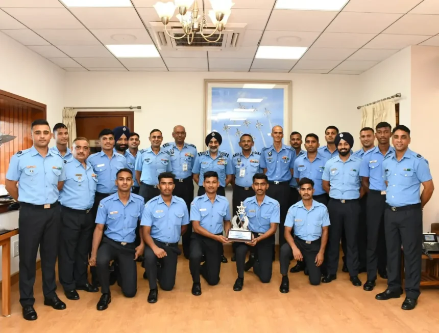 Air Chief Marshal AP Singh Felicitates Indian Air Force Hockey Team for Winning Marshal of the Air Force Arjan Singh Memorial Hockey Tournament 2026