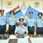 Air Marshal JS Mann and Other Officers