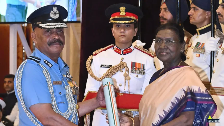 Air Marshal Jeetendra Mishra Honoured with Sarvottam Yudh Seva Medal for Operation Sindoor