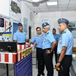 Air Marshal S Shrinivas Reviewing 2