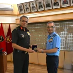 Air Marshal Tarun Chaudhry and Lt Gen Sengupta