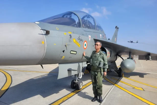 Air Mshl JS Mann with Tejas