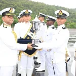 Cadet Receiving Trophy