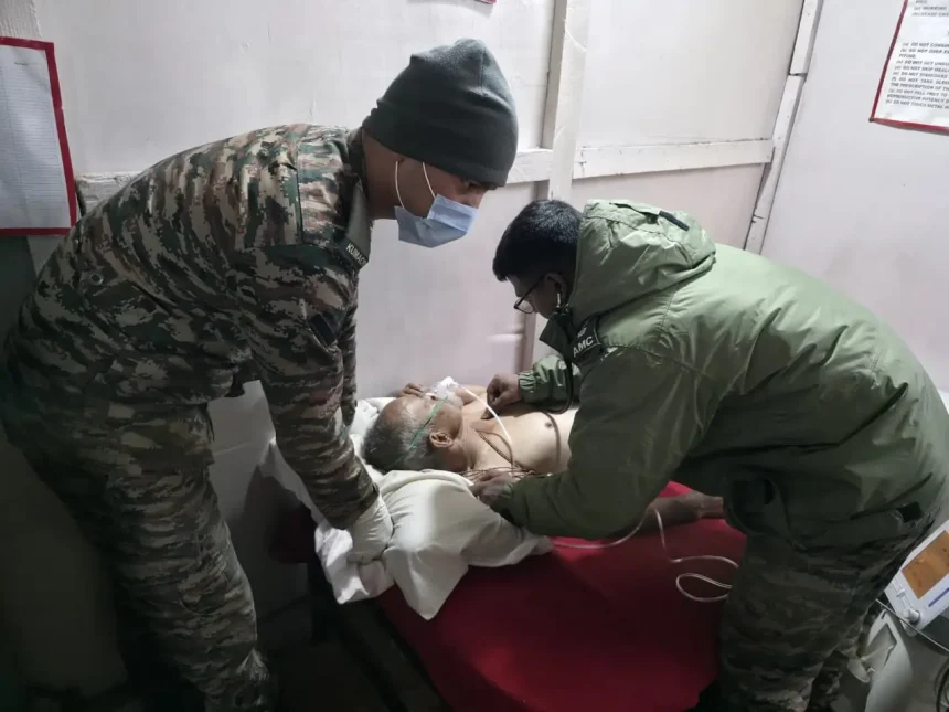 Indian Army's Sela Warriors Rescue Two Civilians Injured in High-Altitude Road Accident Near Tawang