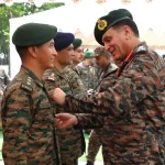 Gen Dhiraj Seth Commending 1