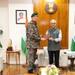 Gen Dhiraj Seth with Ajay Kumar Bhalla