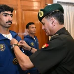 General Dhiraj Seth Commending