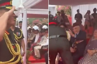 General Dhiraj Seth Seeking Blessings