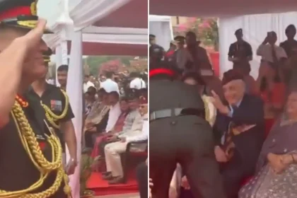 General Dhiraj Seth Seeking Blessings