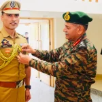 General Dwivedi Commending