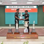 Havildar Kalu Ram Gurjar Wins Army Commander ARTRAC Medal at NCO Academy Dhana