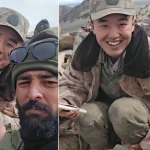 Indian and Chinese Soldiers