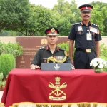 Lt Gen AK Pundir with Officer
