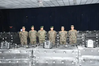 Lt Gen Anindya Sengupta Reviews Technology-Driven Capability Development of Tripeak Brigade