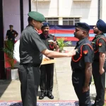 Lt Gen Anindya Sengupta Commending 1