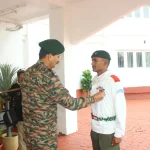 Lt Gen Devendra Sharma Commending