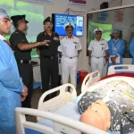 Lt Gen Devendra Sharma Reviewing 1