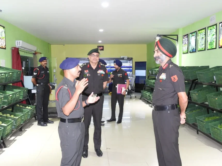 Lt Gen HS Vandra Interacting