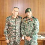 Lt Gen Lakhera with CDS