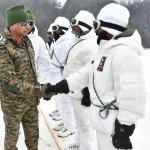Lt Gen Madanraj Pande Shaking Hands 1