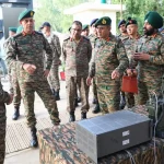 Lt Gen Mohit Malhotra Reviewing 1