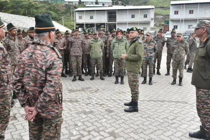 Lt Gen Neeraj Shukla Interacting