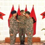 Lt Gen VMB Krishnan Commending