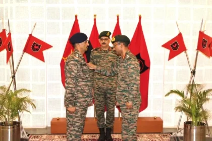 Lt Gen VMB Krishnan Commending