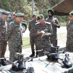 Major General Amaresh Gunjan Reviews Operational Readiness of Infantry Battalion Under Golden Key Division