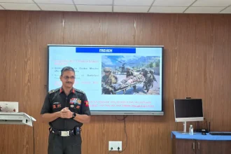 Major General Maneesh Kukrety Addresses Yodha Rakshak Course on Combat First Aid and Battlefield Readiness