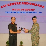 Maj Nishant Singh Getting Award