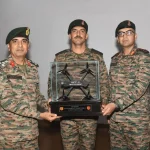 Naik Shubham Pathania Named Best Student at Indian Army's First Advanced Drone Pilot Training Course