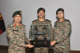 Naik Shubham Pathania Named Best Student at Indian Army's First Advanced Drone Pilot Training Course