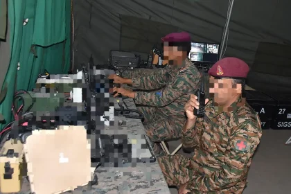 Officers Using Technology