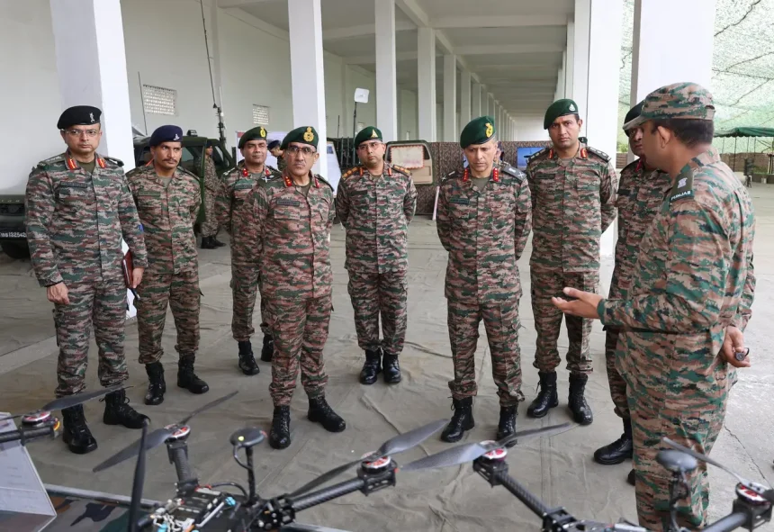 Lt Gen Manish Luthra Reviews Operational Readiness of RAM Division