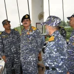 Vice Admiral McCarty and Other Officers