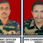 Warrant Officer Balwant Singh and Hav Chandra Mohan Singh