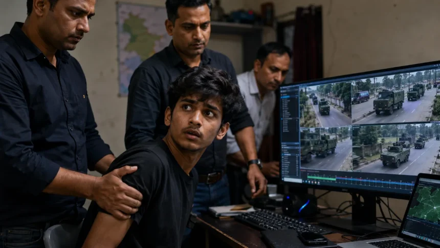20-Year-Old Arrested for Allegedly Giving Pakistan Live CCTV Feed of Indian Army Movements