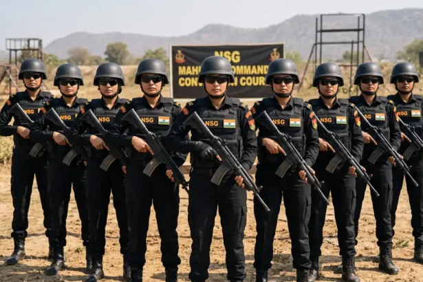 AI Image of Women in NSG Uniform
