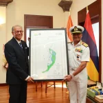 Adm Krishna Swaminathan and Dr Navinchandra Ramgoolam