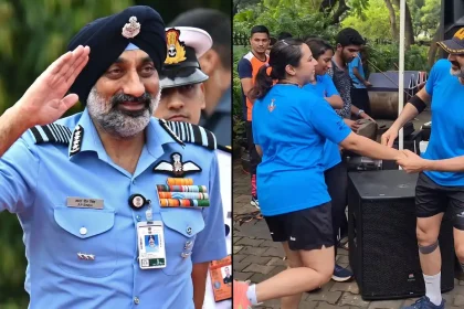 Air Chief Marshal AP Singh Breaks Protocol, Joins IAF Personnel and Families on Dance Floor in Viral Video