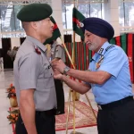 Air Marshal IS Walia Commending