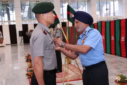 Air Marshal IS Walia Commending