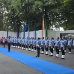 Air Marshal S Sivakumar at Guard of Honour